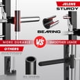 thumbnail image 6 of Smith Machine, 2000LBS Multi-Function Squat Power Rack Cage with Cable Crossover, All-in-One Home Gym Squat Rack with Smith Bar and Training Attachments for Full Body Workouts, 6 of 10