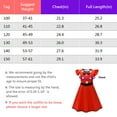 thumbnail image 7 of Little Girls Minnie Polka Dots Dress Costume Birthday Party Outfit, 7 of 7