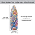 thumbnail image 5 of SEANATIVE Vintage Sunflower Iron Board Pad and Cover Resist Scorching Thick Covers Heat Reflective Ironing Pad Cover with Hook and Loop Fastener Straps Folding Non Slip Iron Pads Boho Ironing Pad, 5 of 6