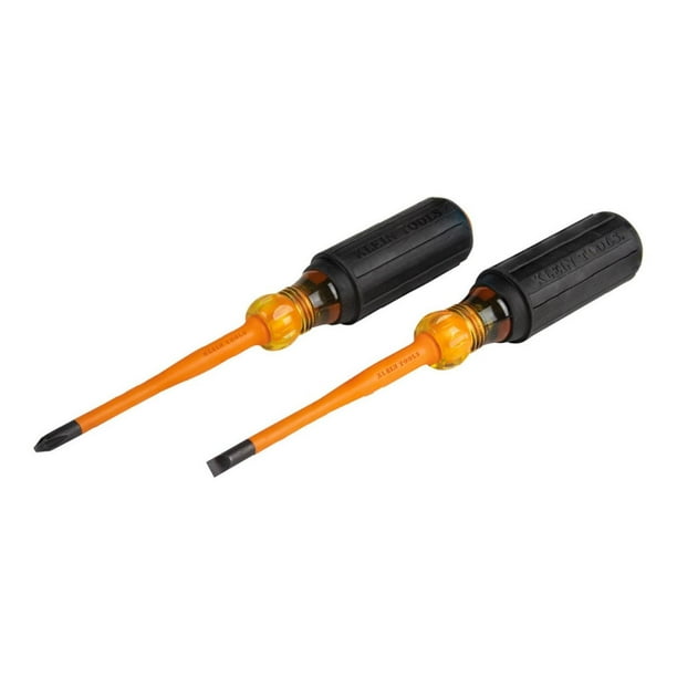 Kit Desarmadores Aislados Klein Tools No.2 Cabinet 1/4in 33732INS