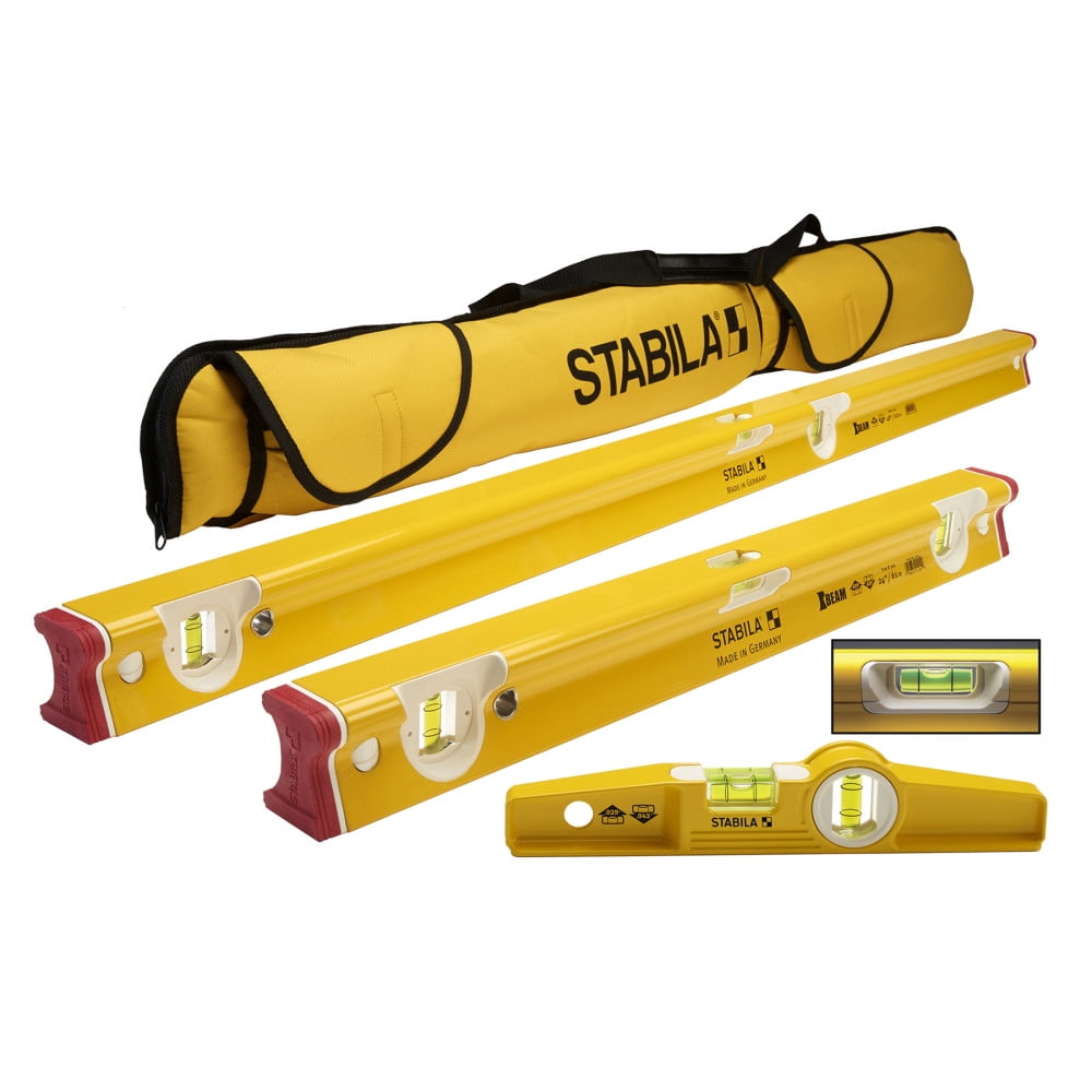 Stabila48410S R Beam 3 Level Tool Set Type R 300