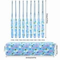 thumbnail image 3 of 9/12Pcs Ergonomic Handle Crochet Hook for Beginner Crochet Knitting Weaving, 3 of 10