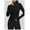 black, variant on Women’s Yoga Jacket Autumn/Winter – Stand Collar Long Sleeve Zip-Up Fitness Running & Pilates Top