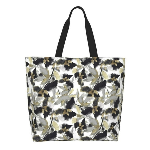 Kdxio Abstract Watercolor Casual Tote Bags Women Big Capacity Shoulder Bag for Women Travel Shoulder Bags Handbags