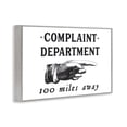 thumbnail image 4 of Stupell Industries Complaint Department Pointing Typography Painting Gray Framed Art Print Wall Art, 24 x 16, 4 of 10