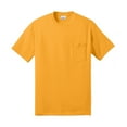 thumbnail image 5 of Yellow Rooster Men's Core Blend Pocket T-Shirts Gold 4XL, 5 of 6