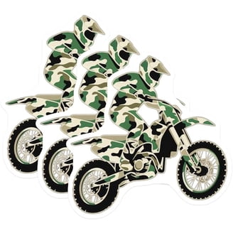 Pacco 40 Adesivi Vinilici Per Moto Cross – Supercross, Motocross, Dirt Bike - 4