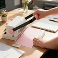 thumbnail image 4 of Wire Or Spiral Coil Compatible Cinch Book Binding Machine With Integrated Slide Ruler For Making Professional Thick Boo ,Easy to Use, 4 of 6