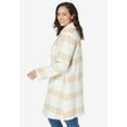 thumbnail image 3 of Jessica London Women's Plus Size Wool Swing Coat, 3 of 3