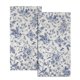 thumbnail image 1 of Toalla de mano Giwawa Chinoiserie Flowers Blue Leaves, juego de 2, 1 of 8