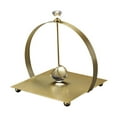 thumbnail image 2 of Dispensador de pañuelos con soporte para servilletas Strade Fareast Limited hierro con brazo con peso oro, 2 of 8