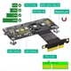 thumbnail image 4 of Tarjeta Elevadora M.2 M-Key NVME SSD A PCIe X4 Cable de Extensión con Ventilador de Refrigeración RGB LED Almohadilla Magnética para 2230-2280 NVME SSD B, 4 of 5
