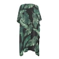 thumbnail image 2 of HELLHERO Polyester Long Kimono Swimsuit Cover Up for Beach Cardigan Loose Leaf, 2 of 5