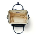 thumbnail image 3 of Sunveno Quilted Diaper Backpack Large Capacity Diaper Bag, Navy, 3 of 8