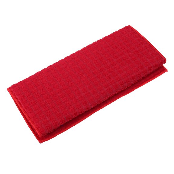 38 X51cm Microfiber Cloth Towel Kitchen Towels Cleaning Red