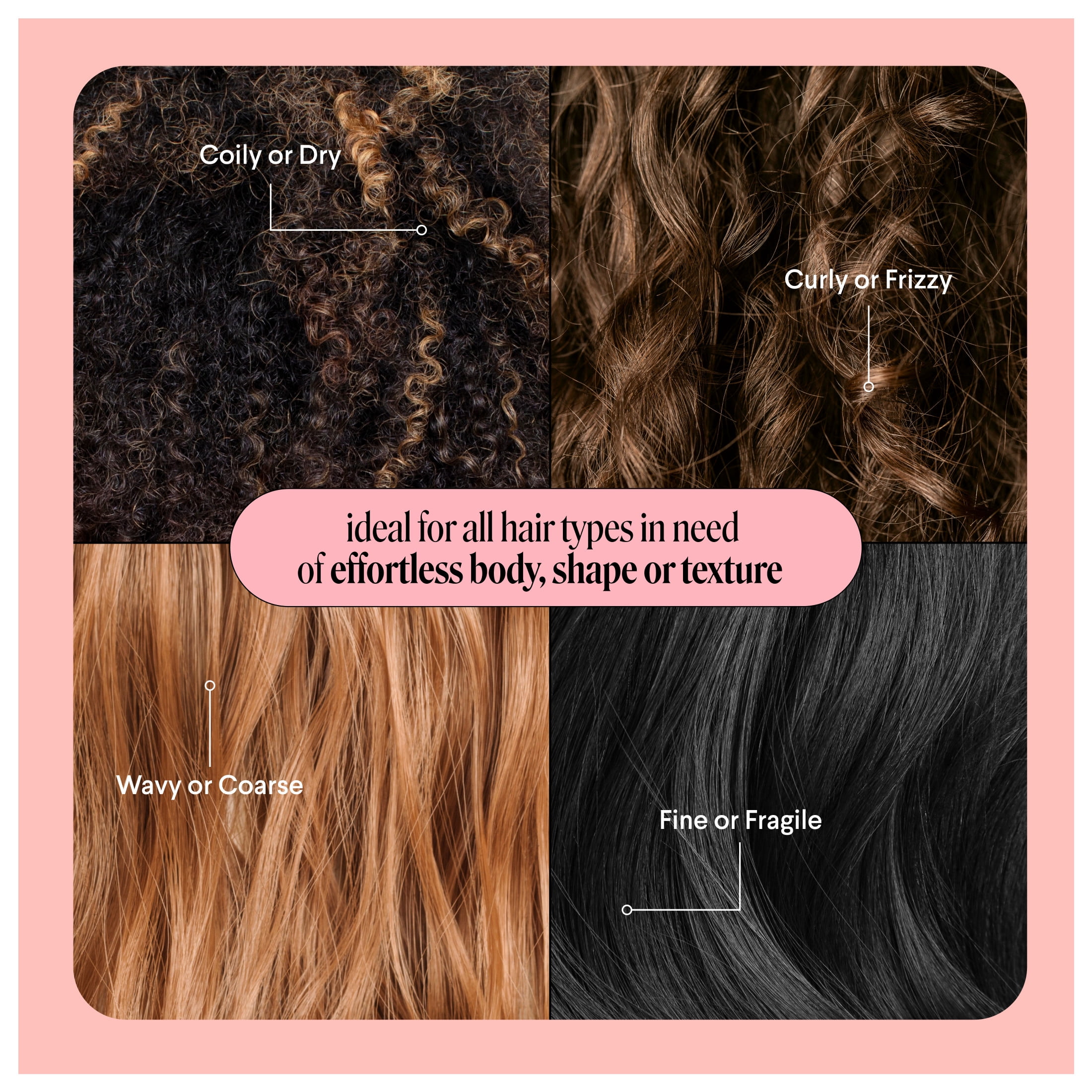 MONDAY Haircare VOLUME Texturizing Mousse with Hydrolysed Collagen – for Instant Texture & Volume, 7 oz