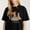 Black-1, variant on Cartoon Chemistry Lab Equipment Graphic for Science Lovers Funny Reaction Themed Casual Tee print T Shirt