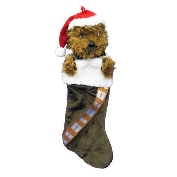 Calcetín de peluche Star Wars Chewbacca 20 pulgadas Kurt Adler
