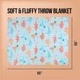 thumbnail image 2 of Koltose by Mash - Dinosaur Throw Blanket, Fleece Fabric, XL 50”x 60”, Machine Washable, 2 of 6