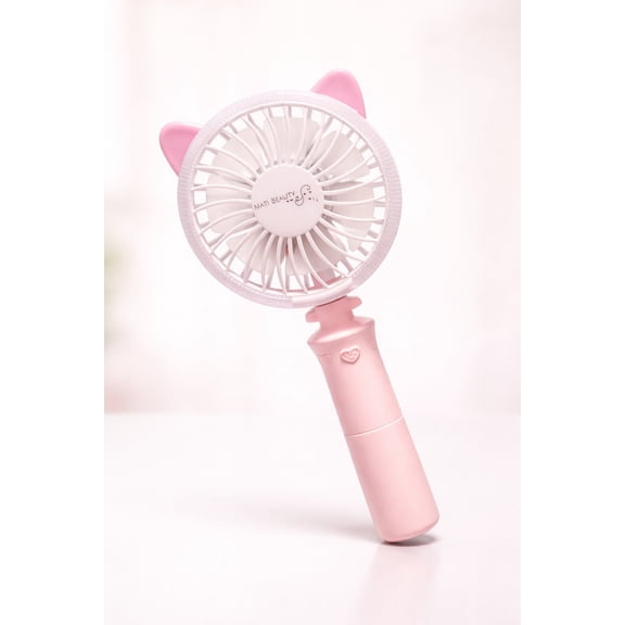 Electric Kitty Fan Pink