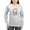 Ash Gray, variant on CafePress - Halloween Spooky Grandma Long Sleeve T Shirt - Women's Long Sleeve Graphic Casual T-Shirt
