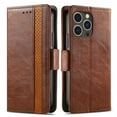 thumbnail image 6 of for Samsung Galaxy A06 Leather Phone Case Wallet Folio Flip Cover Casual Business, [RFID Blocking] Multi Hidden Anti-theft Card Holder Cash Slot, Side Magnetic Buckle, Stand Support, 6 of 7