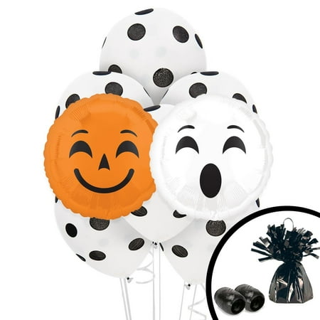 - Halloween Party Emoji Balloon Bouquet