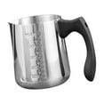 thumbnail image 1 of Taza de acero inoxidable para espumar leche, taza de vapor para barista, taza vaporizadora, jarra 600ml1, 1 of 9