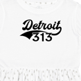 thumbnail image 4 of Inktastic Detroit 313 Girls Toddler Dress, 4 of 5