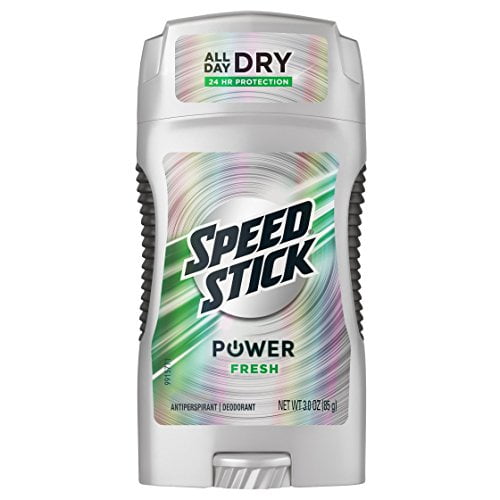 Speed Stick Power Antiperspirant Deodorant, Fresh 3 ounce (6 Pack
