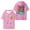 Pink, variant on Caseoh Goob Lagoon Staff Hooded T-shirt Women Men Short Sleeve Tee Casual Fashion Tops