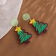 thumbnail image 2 of Pendientes navideños con bonitos dibujos creativos y dulces para cumpleaños de mujeres y niñas. 114 × 217 pulgadas, 2 of 9