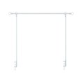 thumbnail image 3 of Marco de arco de mesa,Soporte para caña de pescar sobre la mesa para bodas,Soporte para arco de globos resistente para fiestas,Soporte de fondo fácil de instalar para Halloween,Arco de mesa, 3 of 8