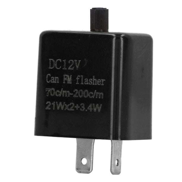 LED Flasher Relay,Flasher Relay 12V 2 LED Light Flasher Relay LED Turn