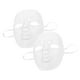 thumbnail image 3 of KAKOWELY 2 máscaras en blanco para hombre, máscara de fiesta, máscara de cosplay, 3 of 5