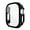 BLACK, variant on 2WIN2BUY Apple Watch Case for Apple Watch Series 8 Ultra 49mm, Watch Protector with Hard PC&Tempered Glass Screen Protector, 360 Protective Cove(CLEAN)