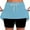 Light Blue, variant on Seductiva Shorts for Women Women's Fashionable Casual Sports Casual Skirt with Pocket Drawstring Solid Color Mid Waist Skirt Pants Summer Shorts for Women