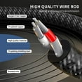 thumbnail image 2 of 6.35mm To 2RCA Adapter Cable Excellent Sound Audio Y Splitter Cable Insert Cord, 2 of 8