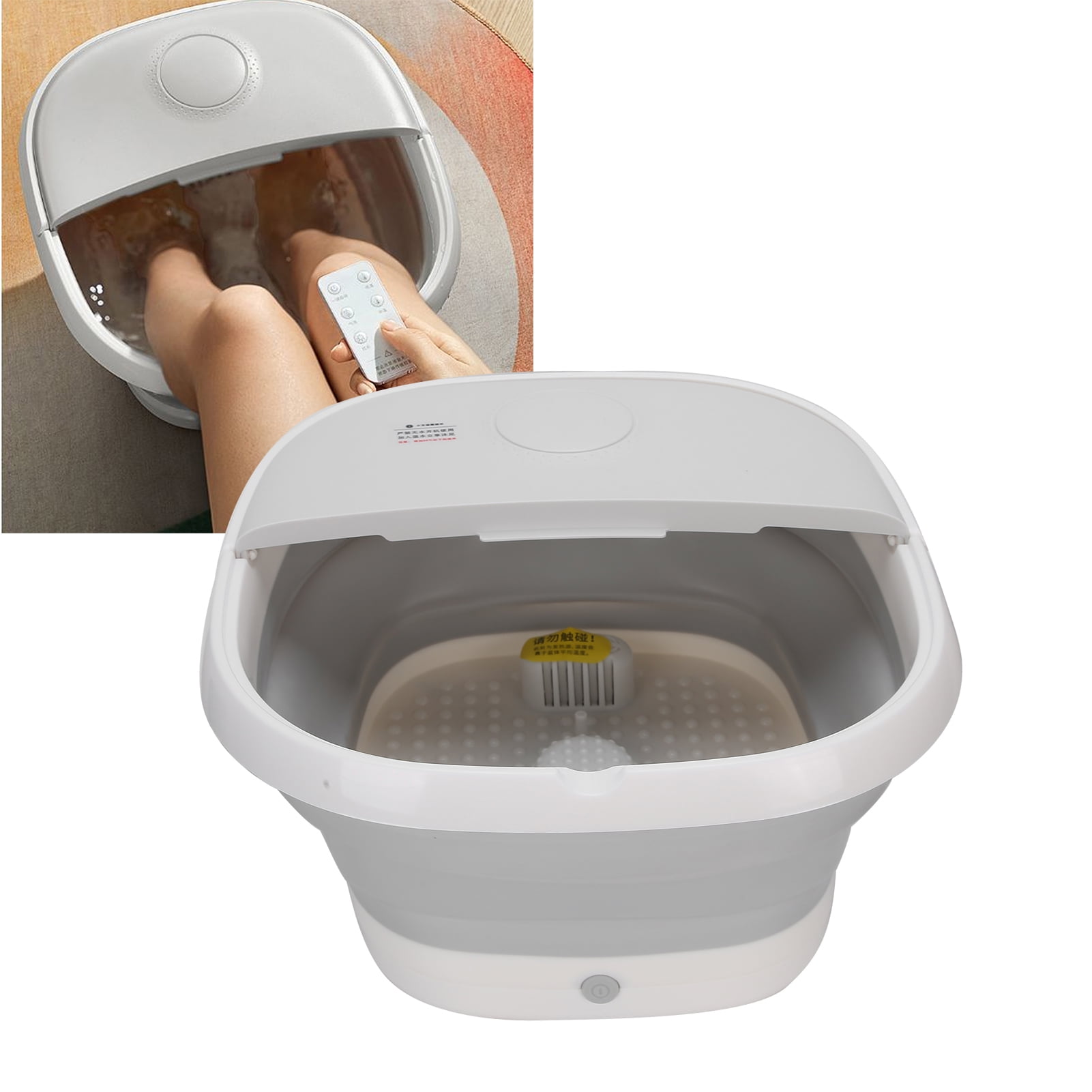 Wchiuoe Electric Foot Bath,Foot Bath Barrel Folding Constant