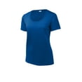 thumbnail image 3 of Sport-Tek Ladies Posi-UV Pro Scoop Neck Tee. LST420, 3 of 4
