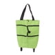 thumbnail image 2 of Bolsa De Carro De Gran Capacidad, Carrito De Compras Reutilizable Plegable Con Rueda, Transporte Simplificado, Conveniente Para Viajes, Vacaciones, Senderismo, Juego De Playa,, 2 of 7