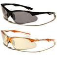 thumbnail image 3 of Men Black Sport Sunglasses Wrap Around Frame Hunting Shooting Safety Glasses k, 3 of 3