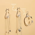 thumbnail image 1 of Maoww 2 Pieces ABS Animal Shape Hook Punch-free Decorative Self-adhesive Replacement Simple Style Bathroom Key Hanger Transparent, 1 of 9
