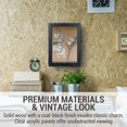 thumbnail image 4 of Caja Deep Shadow para montar en la pared MyGift, vintage, negra, 28 x 38 cm, 4 of 7