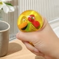 thumbnail image 3 of Slow Rising Squishy Relaxation Toy with -Shaped Fruit Design, Single Piece, Yellow Transparent, for All Ages, Toy, 3 of 4
