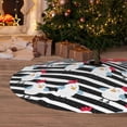 thumbnail image 6 of Sikiie Cute Chicken 30-48 inches {designName} Print Christmas Tree Skirt Snowman Xmas Tree Skirt with Edge Christmas Decorations for Holiday Party36", 6 of 7