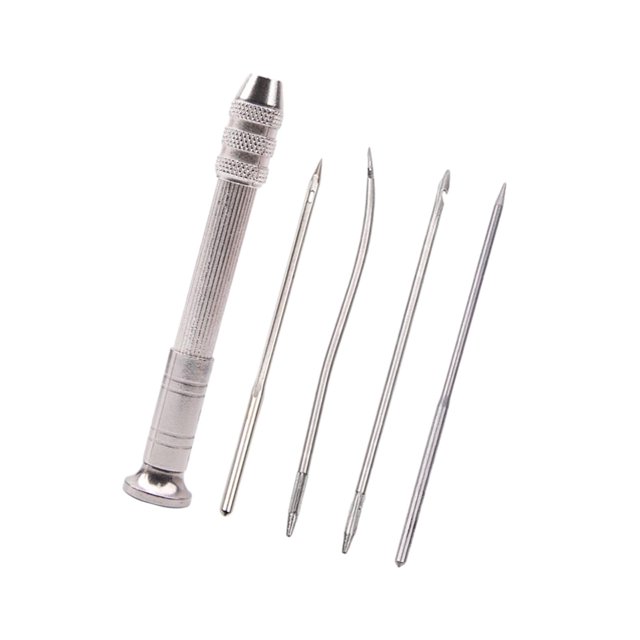 Wweixi PU Leather Sewing Awl Needles Set everything from PU leather Home Replaceable for Shoe Canvas Beginners Without 10 Needles