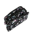 thumbnail image 2 of Vera Bradley Women's Cotton RFID Double Zip ID Botanical Ditsy, 2 of 4