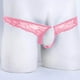thumbnail image 4 of Gibobby Tangas de mujer sexy encaje Día de San Valentín Ropa interior de malla Calzoncillos de ropa interior para hombres Bikini floral caliente Encaje transparente Semi (Rosa, Talla única), 4 of 4