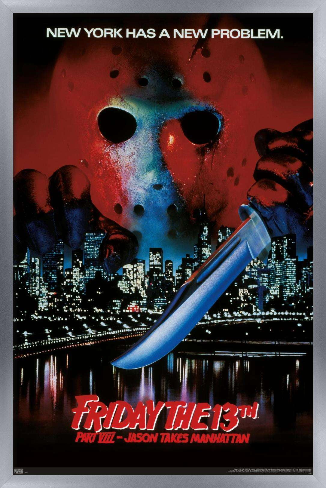 Piątek Trzynastego Viii Jason Zdobywa Manhattan Friday The 13th Part VIII: Jason Takes Manhattan - One Sheet Poster